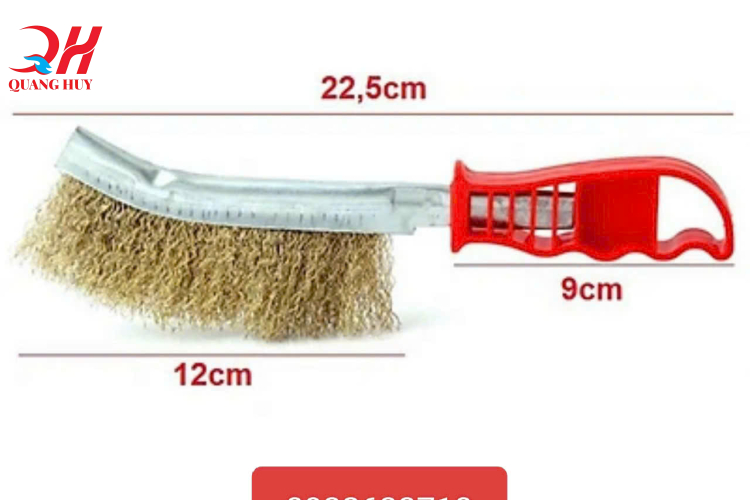 Chổi cước đánh rỉ cán đỏ