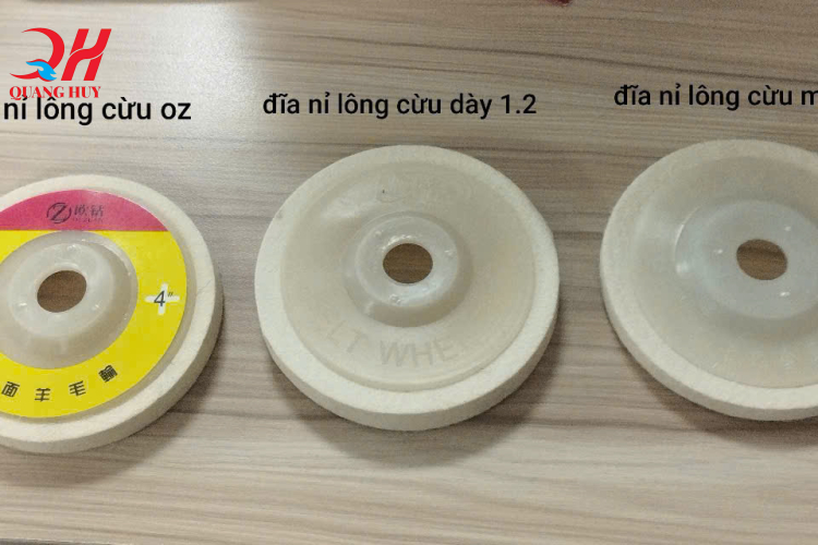 Nỉ trắng đánh bóng giá rẻ