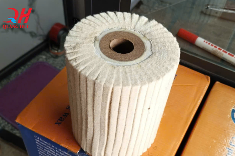 Quả nỉ lông cừu- lõi tròn 120x150mm