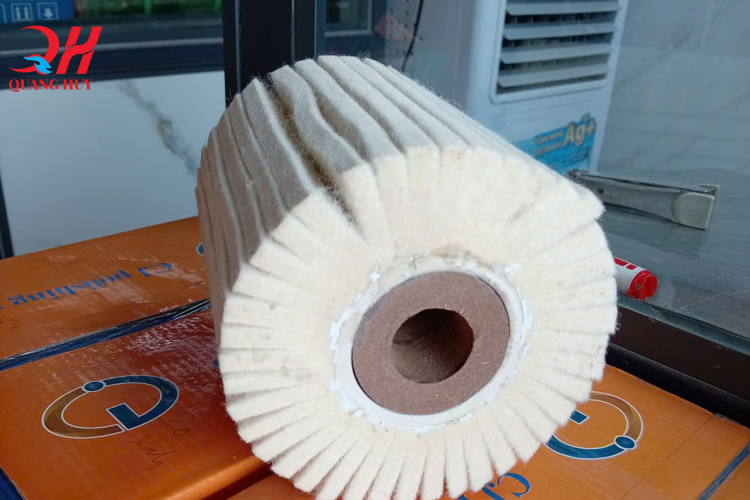 Quả nỉ lông cừu- lõi tròn 120x150mm